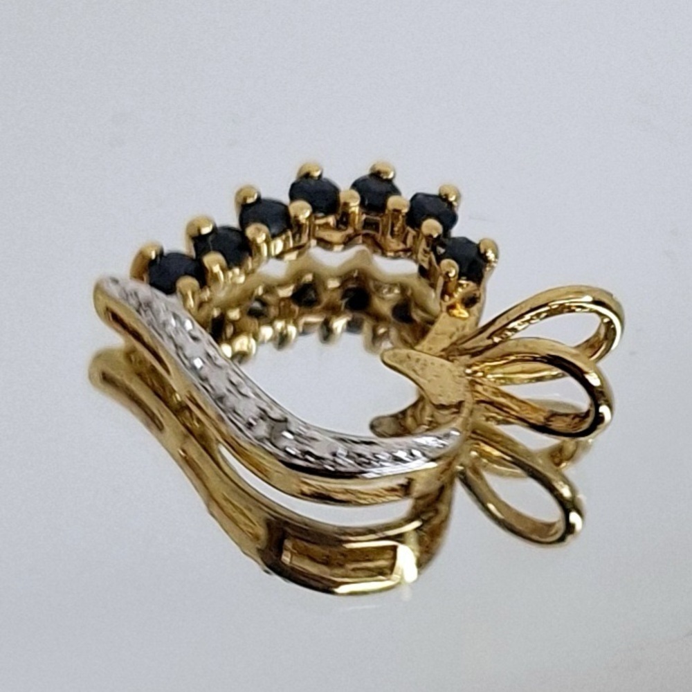 GOLD PLATED STERLING HEART PENDANT